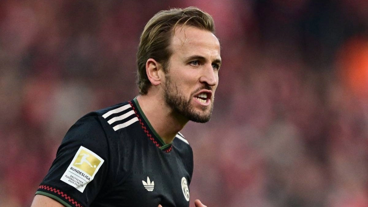 Harry Kane, striker for Bayern Munich.