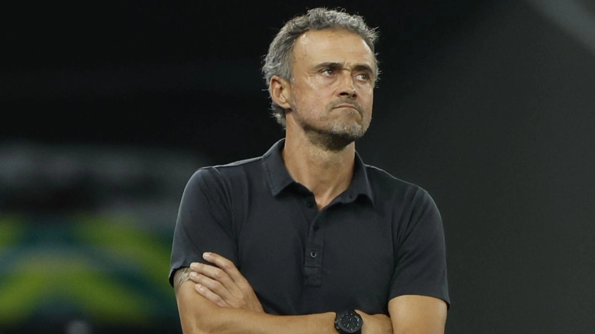Luis Enrique, actual entrenador del PSG