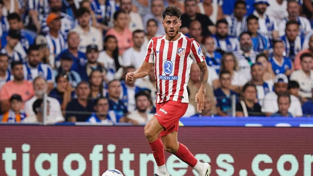 Carlos Martín, jugador del Atlético de Madrid