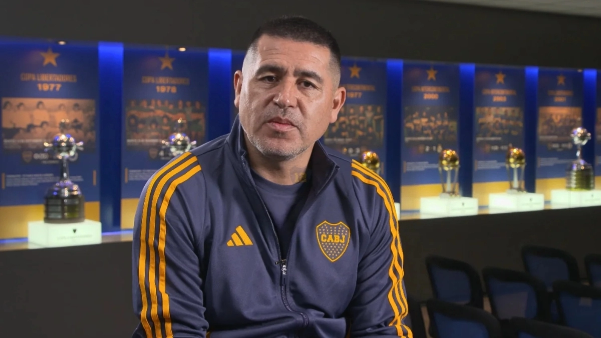 Juan Román Riquelme, directivo de Boca Juniors