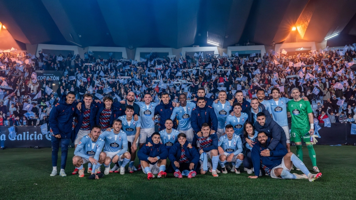 La plantilla del Celta de Vigo