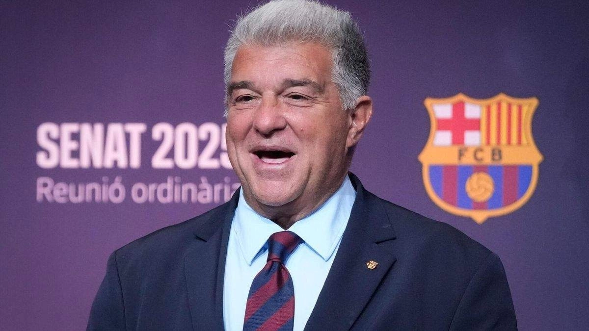 Joan Laporta, president of FC Barcelona