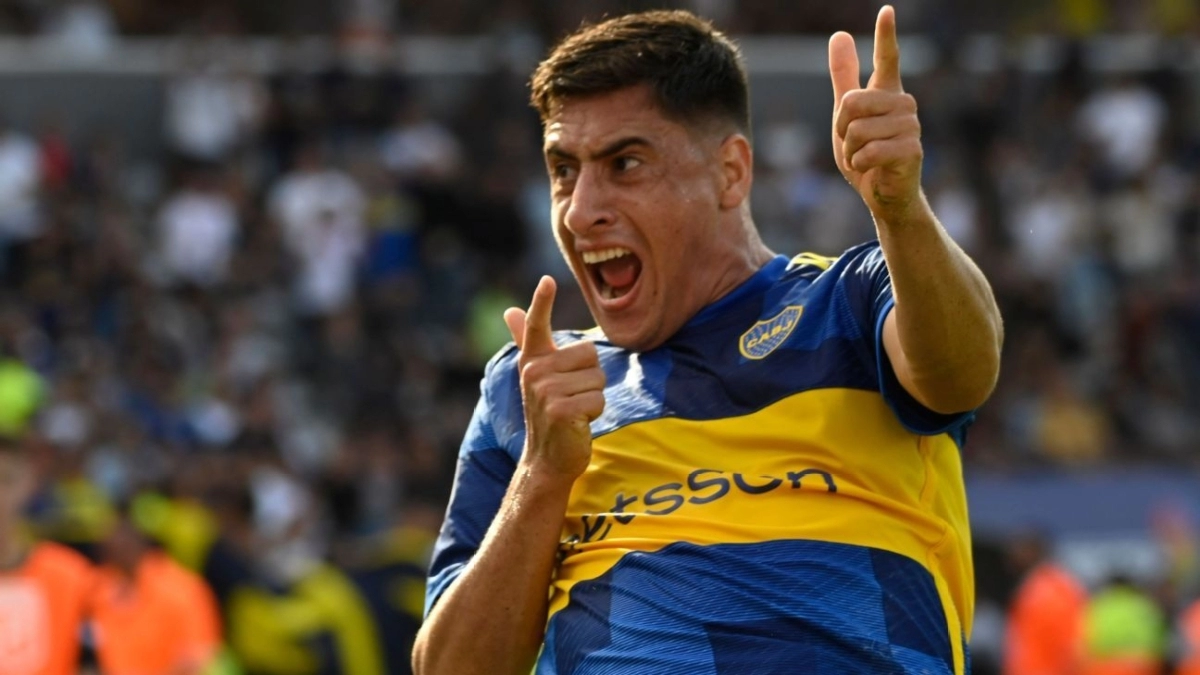 Miguel Merentiel, delantero de Boca Juniors