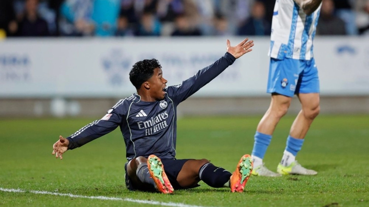 Endrick, delantero del Real Madrid