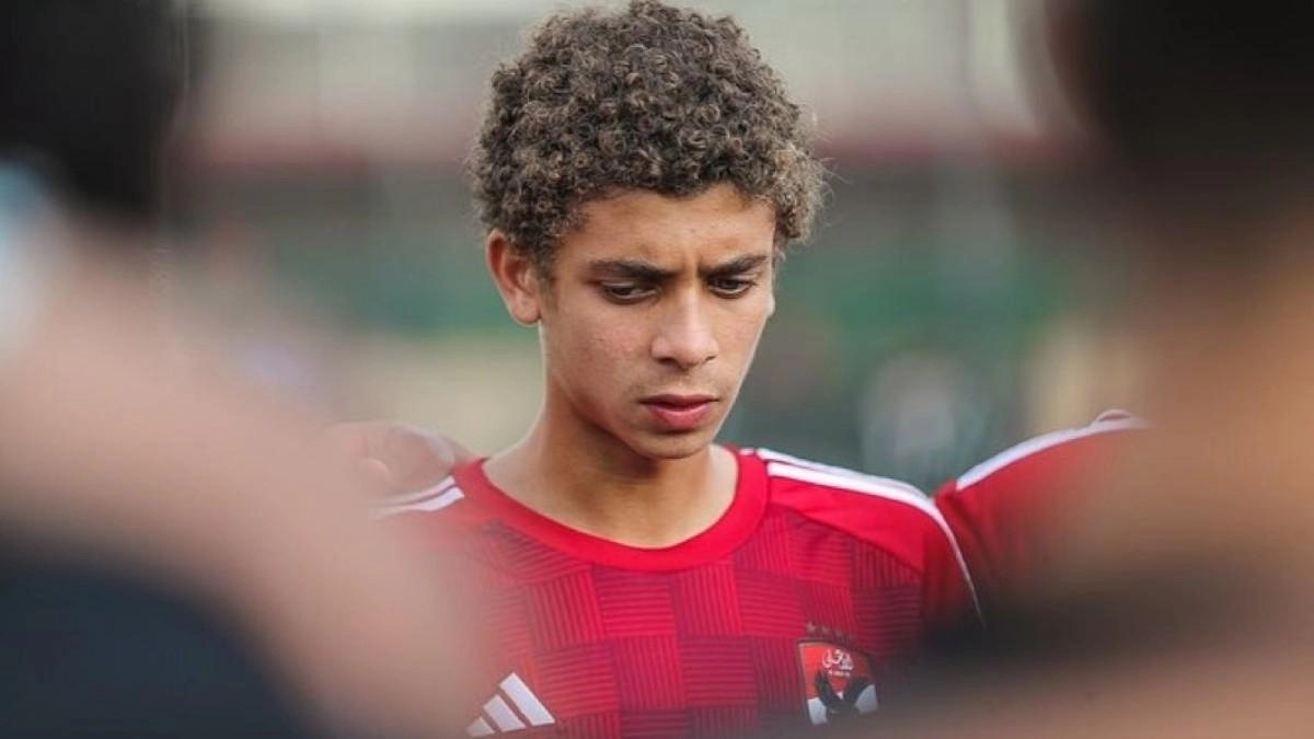 Hamza Abdelkarim, young forward for Al Ahly
