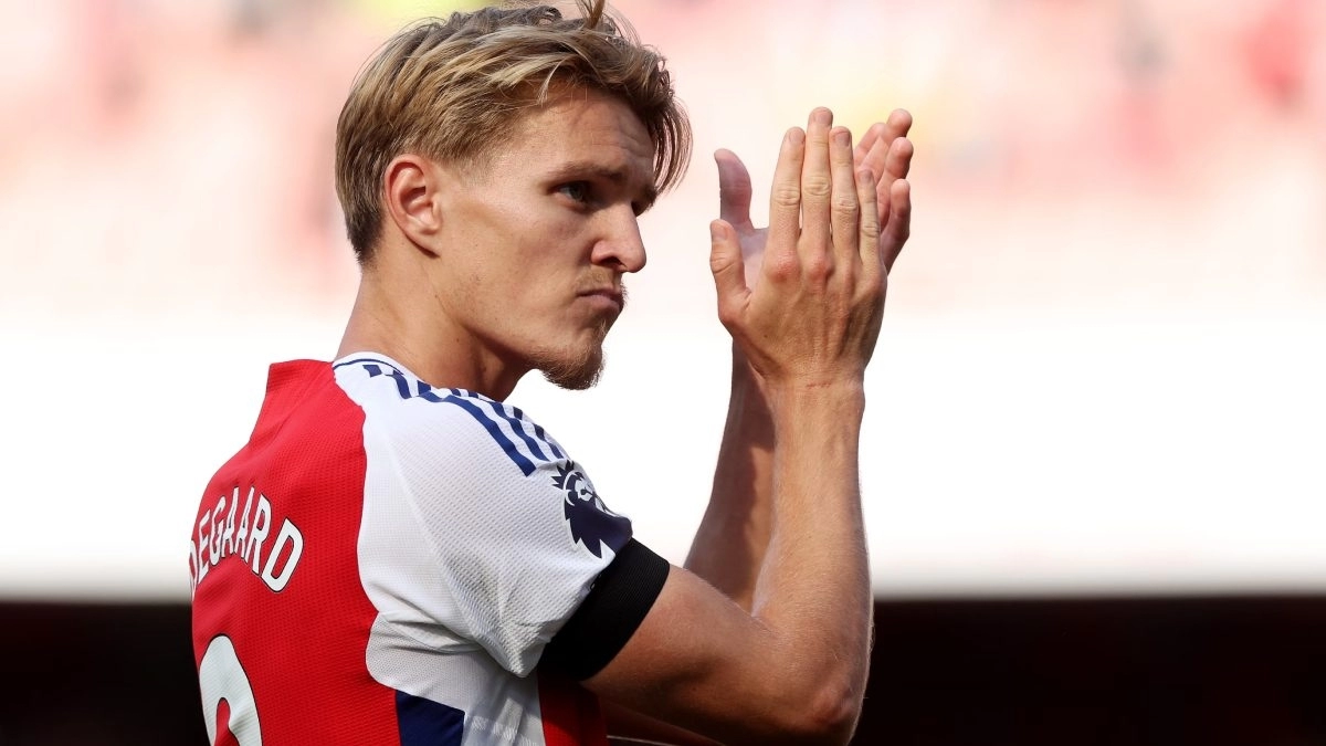 Martin Odegaard, midfielder of Arsenal.