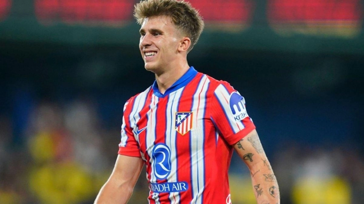 Pablo Barrios, centrocampista del Atlético de Madrid
