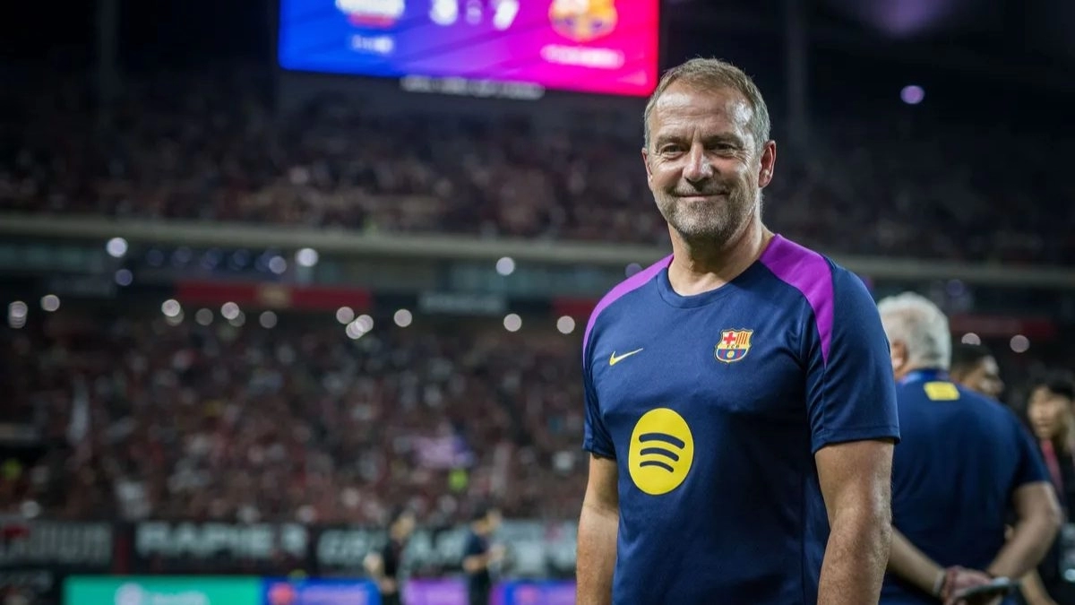 Hansi Flick, actual entrenador del FC Barcelona 