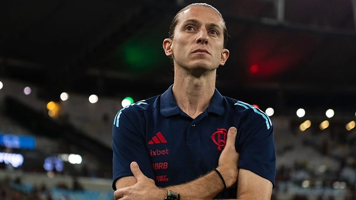 Filipe Luis, coach of Flamengo