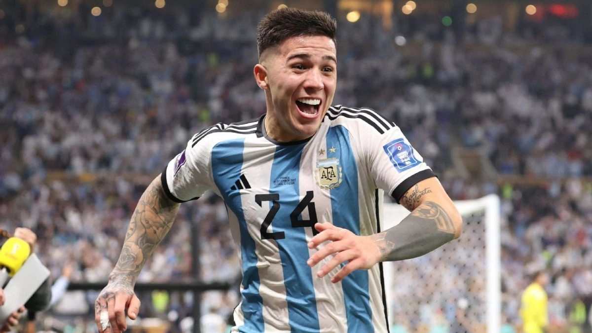 Enzo Fernández, centrocampista argentino del Chelsea