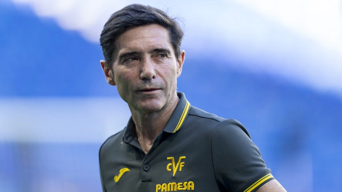 <p>Marcelino García Toral, Villarreal's coach</p>