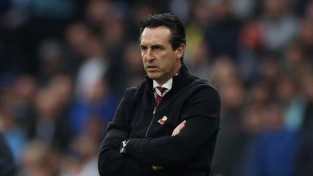 Unai Emery, manager of Aston Villa