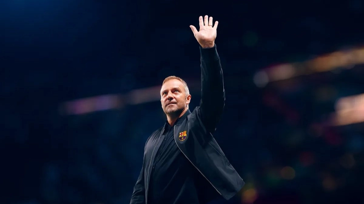 Hansi Flick, current coach of FC Barcelona