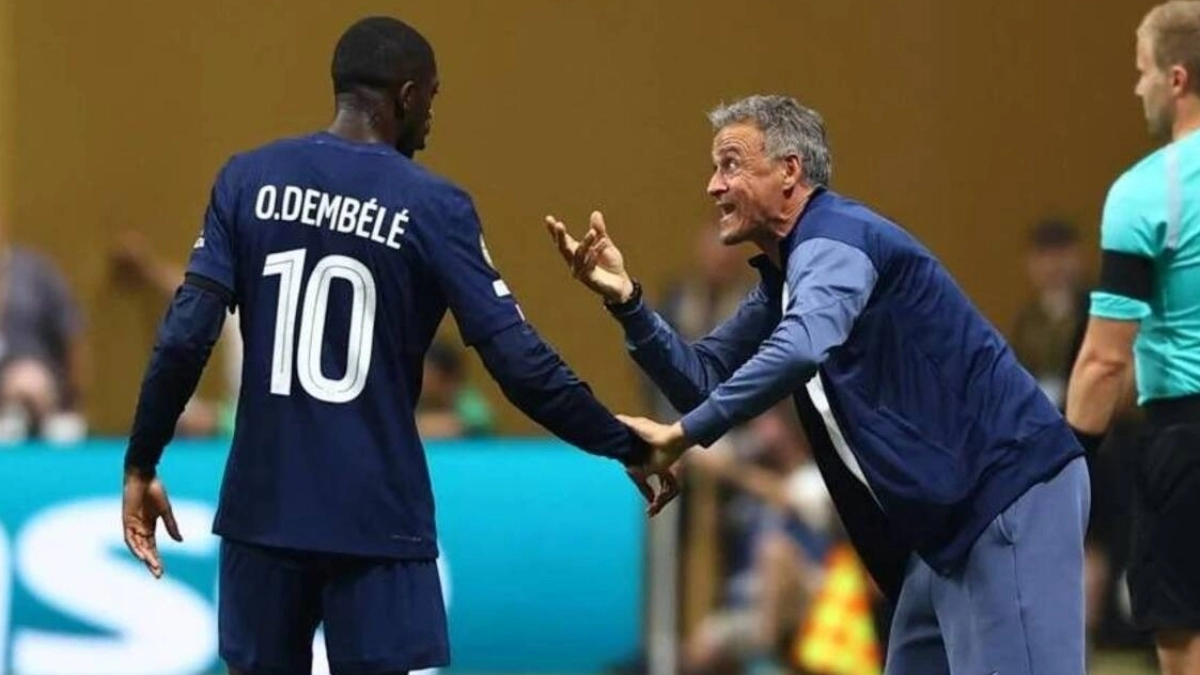 Luis Enrique exige la salida de Dembélé para seguir en el PSG