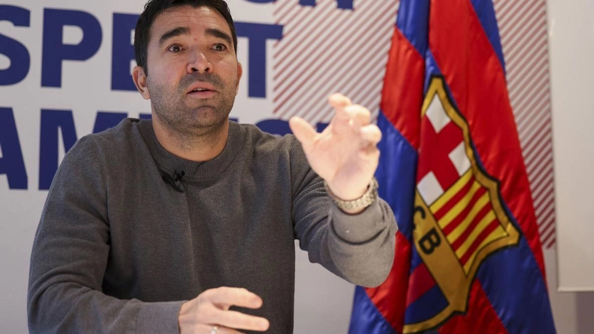 Deco, director deportivo del Barcelona