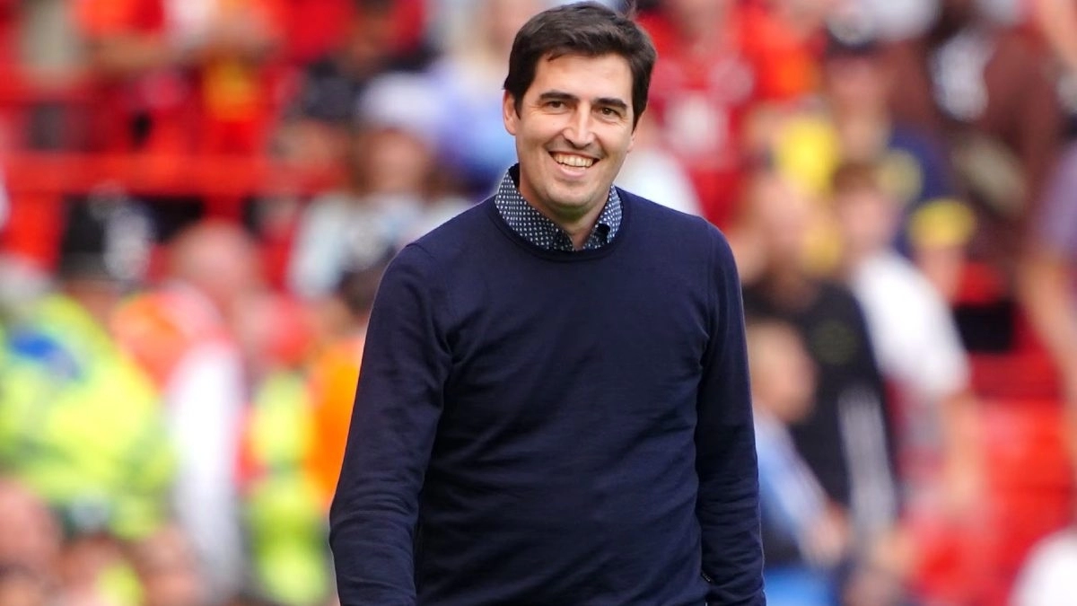 <p>Andoni Iraola, coach of Bournemouth</p>