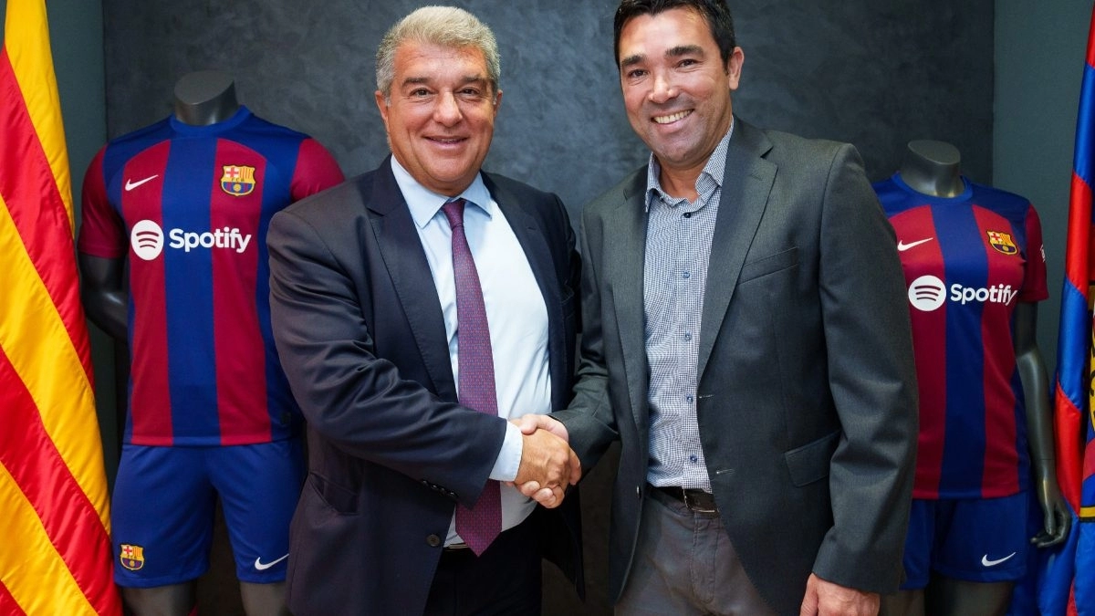 Joan Laporta and Deco