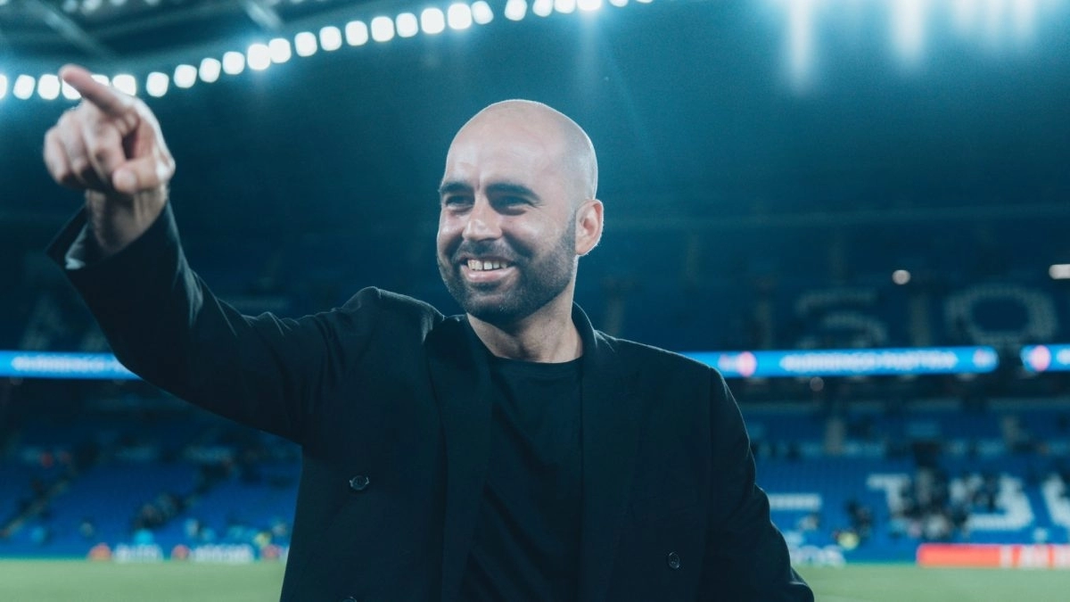 Claudio Giráldez, entrenador del Celta