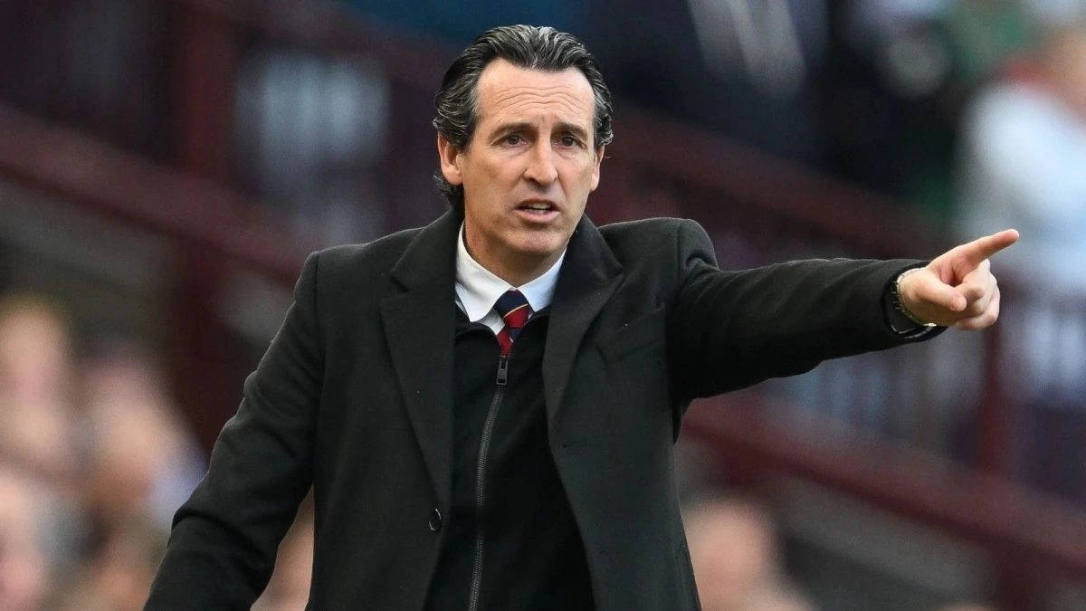 Unai Emery, entrenador del Aston Villa