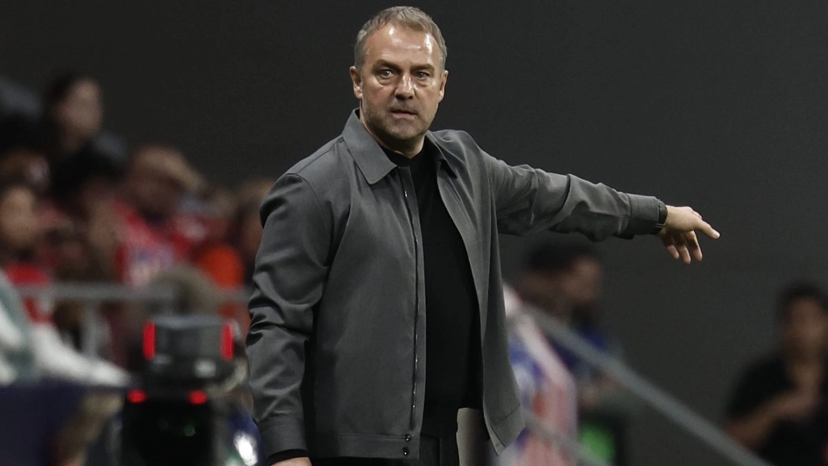 Hansi Flick, current coach of FC Barcelona