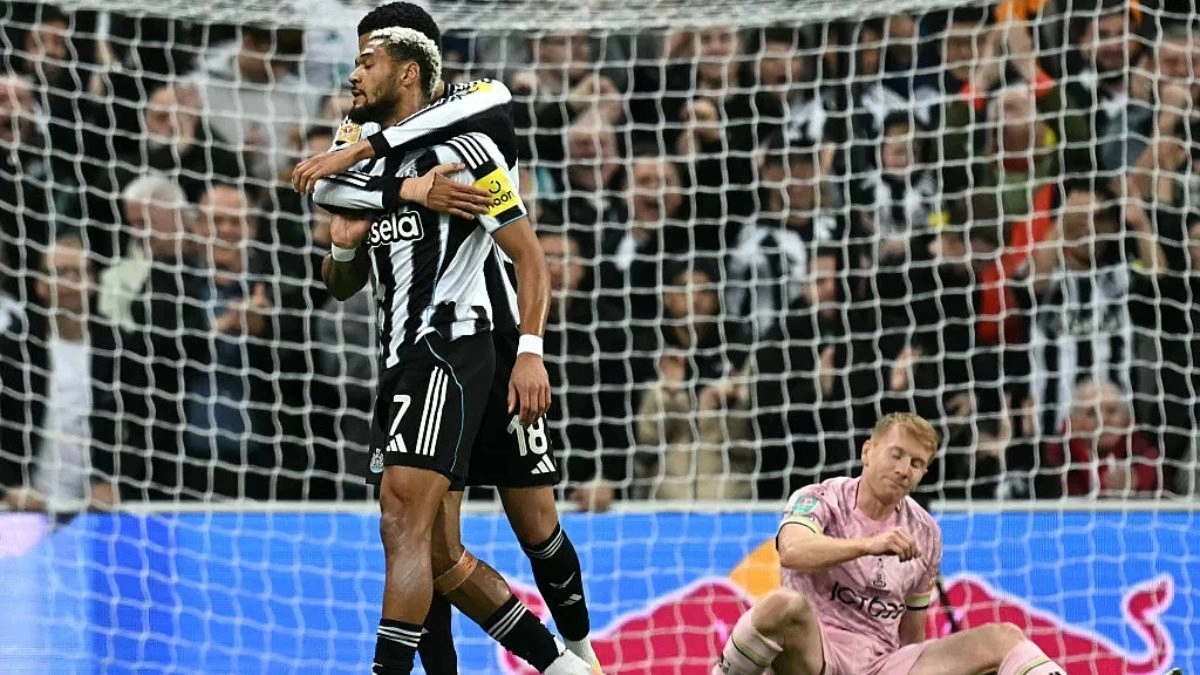 Gol de Joelinton con el Newcastle
