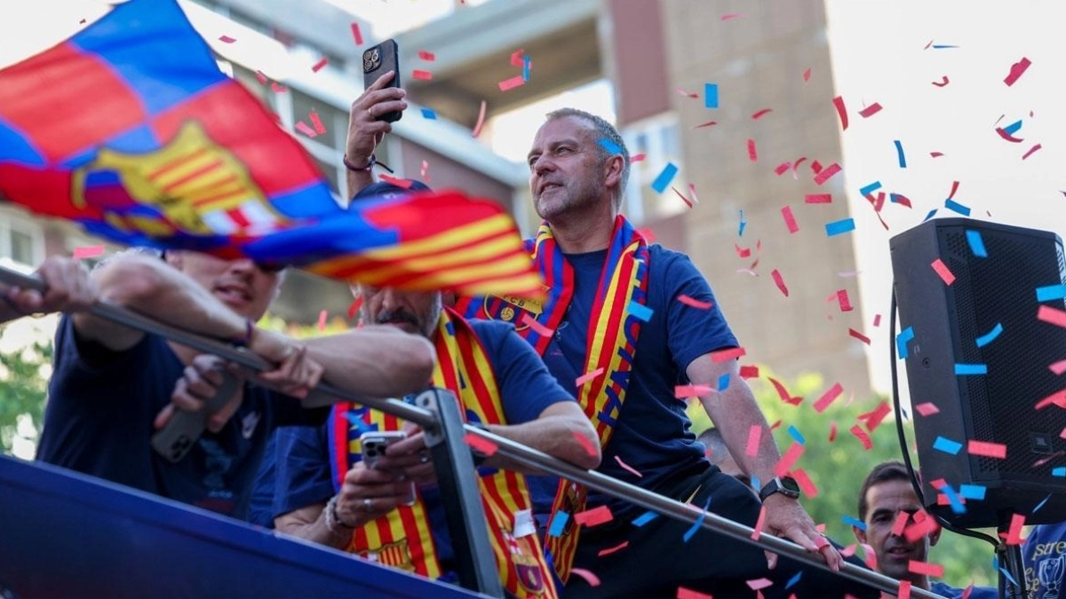 El Barcelona convence a Hansi Flick / Sport