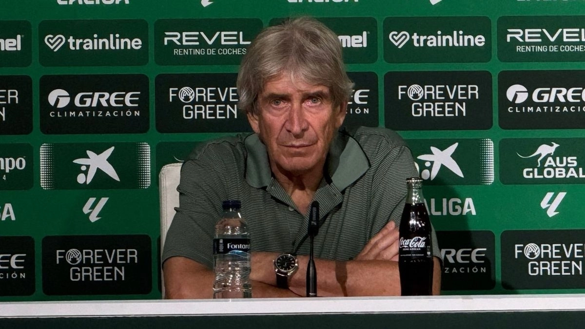 Manuel Pellegrini, entrenador del Real Betis