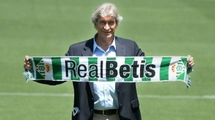 Manuel Pellegrini, entrenador del Real Betis. Foto: Getty