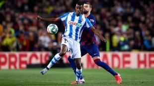 El FC Barcelona no se olvida de Isak. Foto: FC Barcelona Noticias