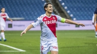 Wissam Ben Yedder, el delantero favorito de Guardiola para el City. Foto: Monaco Tribune