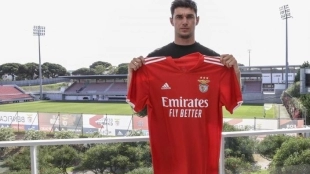 Roman Yaremchuk, nuevo fichaje del Benfica. Foto: Twitter SL Benfica