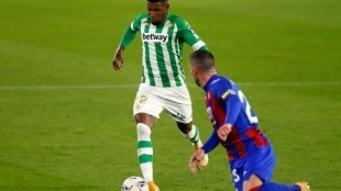 Emerson tiene posibilidades de volver al Betis. Foto: @RealBetis