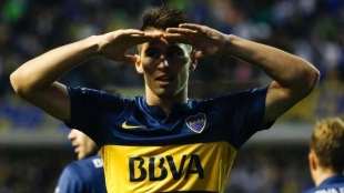 Calleri, loco por volver a Boc Juniors