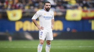 El jugador del Real Madrid Dani Carvajal: Defensa Central.