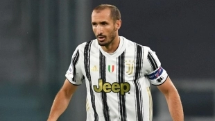 Chiellini renovará un año más con la Juventus. Foto: Getty