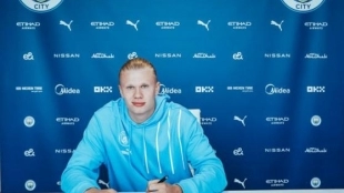 Haaland se encuentra en la lista. Foto: @ManCity