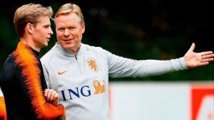 Koeman tampoco saca partido a De Jong.