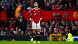 Cristiano Ronaldo no atraviesa su mejor momento. Foto: Getty