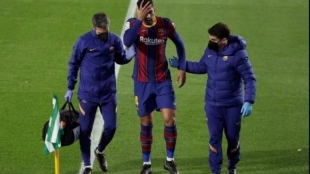 El defensa central uruguayo estará algunas semanas de baja. Foto: Hoy