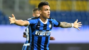  El FC Barcelona contrataca por Lautaro. Foto: Marca