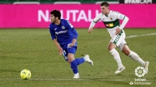 El Getafe quiere quedarse a Aleñá / Laliga.es