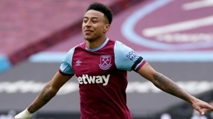 Jesse Lingard ya estuvo cedido en el West Ham United. Foto: Getty