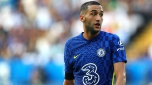 El jugador marroquí podría salir del club londinense en el próximo verano. Foto: Getty