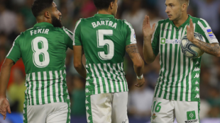 El Betis avanza por dos objetivos en LaLiga Smart Bank "Foto: AFDLP"