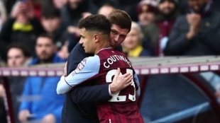 El jugador brasileño se ha vuelto a encontrar en la Premier League. Foto: Getty