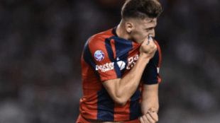 El Fútbol Club Barcelona también quiere a la perla de San Lorenzo "Foto: Diario Río Negro"