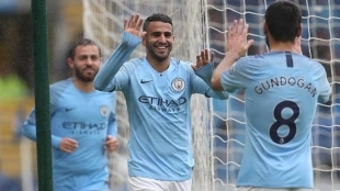 El Barça se reunió con los agentes de Gundogan y Mahrez