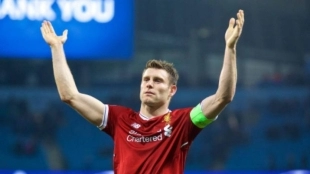 Steven Gerrard quiere a James Milner en su Aston Villa "Foto: Sky Sports"