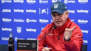 Javier Aguirre se siente perjudicado por eh fichaje de Nolito | FOTO: LEGANÉS