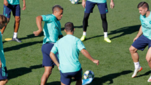 "Los tres jugadores que lucharán para quedarse en el Real Madrid. Foto: Getty Images"